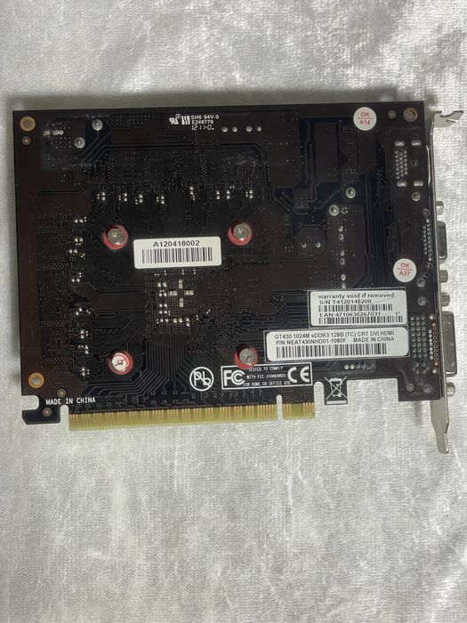 Видеокарта GT 430