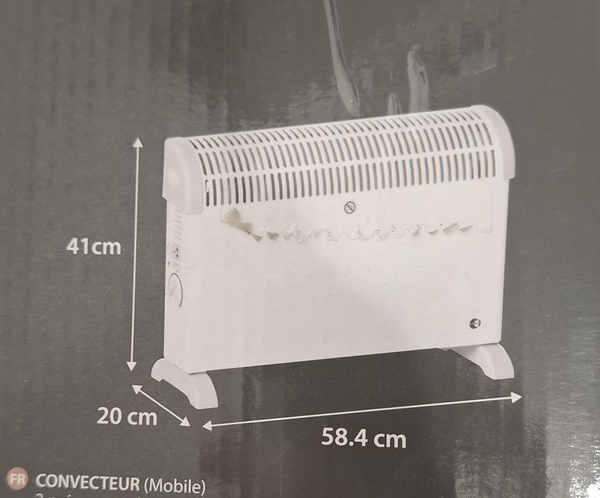 Radiator convector electric