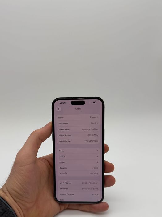 iPhone 14 Pro Max 128 Gb Deep Purple | Перфектен технически