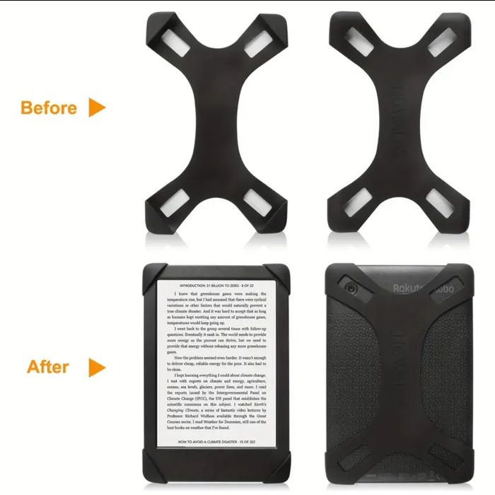 Силиконов държач за Е-четец