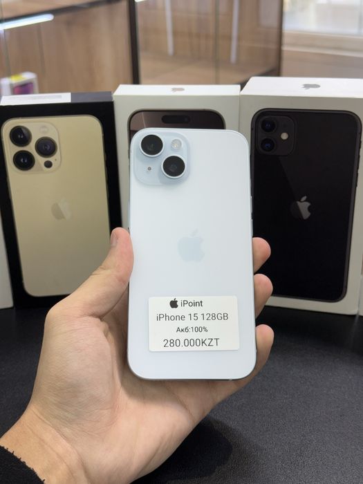 iPhone 15 128GB 100%