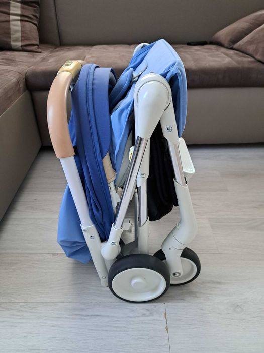 Carucior Bebumi cu lumini de noapte Spotlight Blue