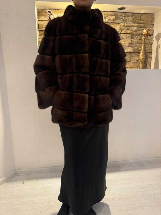 Шуба норковая два в одном