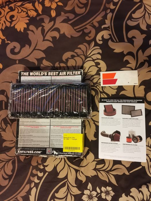 K&N спортен филтър модел TB-9097 за Triumph