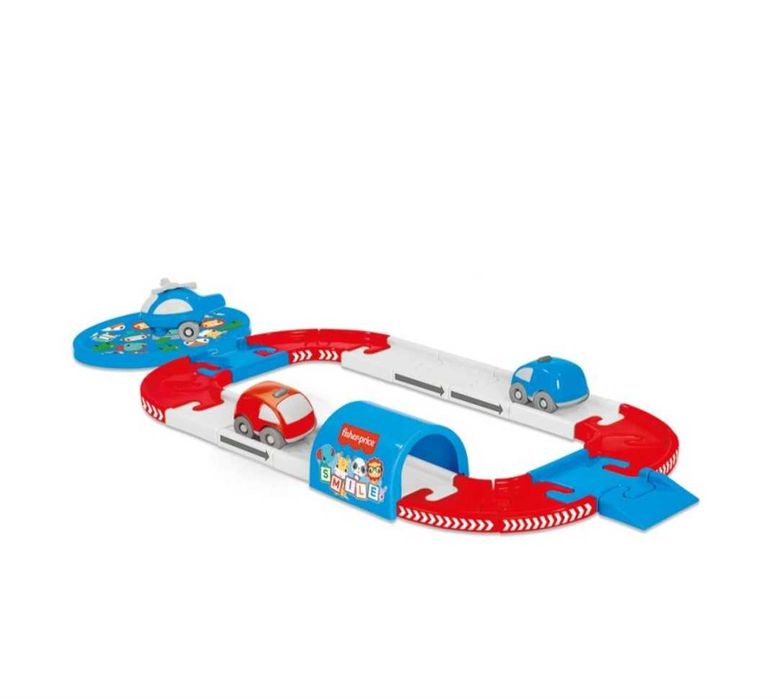 Писта с коли и хеликоптер fisher price