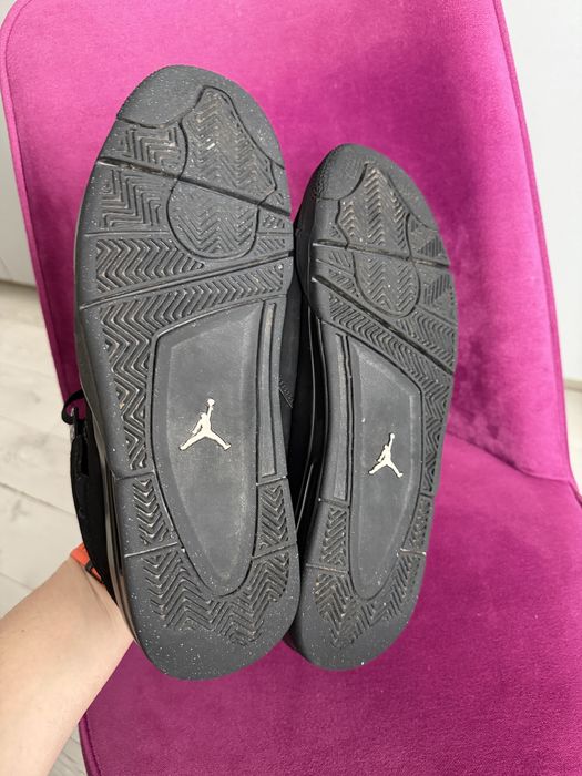 Оригинални маратонки/кецове Jordan Retro 4 Black Cat номер 46 стелка 29см