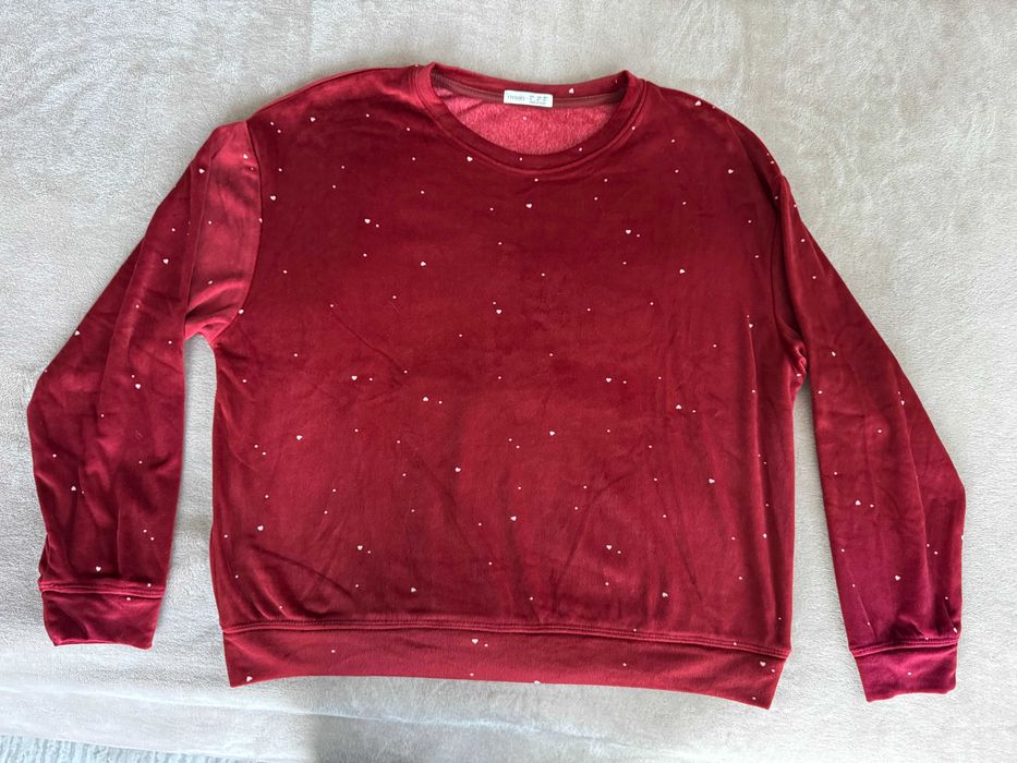 Червена плюшена пижама, Oysho, M размер