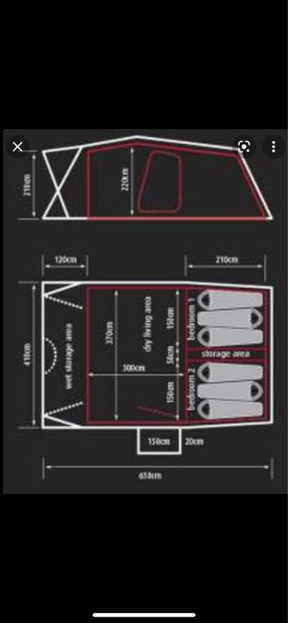 Cort 6 persoane Sprayway valley 6