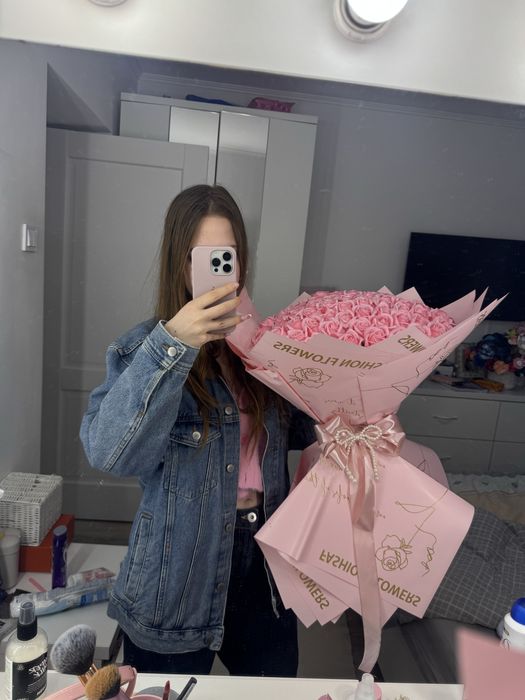 Super Ofertă! Buchet 101 Trandafiri Săpun 200 Lei / Livrare Toată Țara