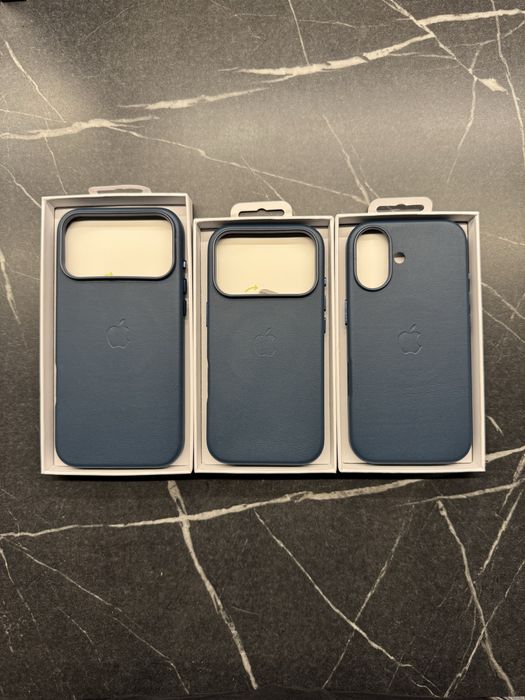 Husă iPhone 17/17Air/17Pro/17 ProMax din piele – MagSafe