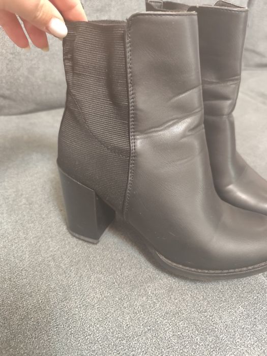 Botine negre dama 38