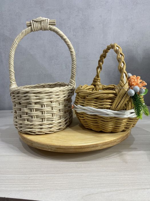 Корзинки плетеные