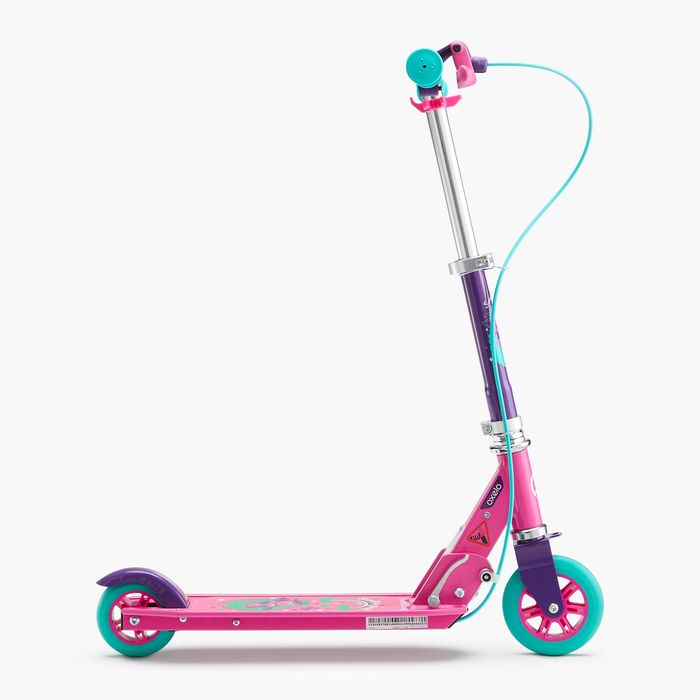 Trotinetă cu frână Play 5 - produs resigilat - (SecondHand) Decathlon