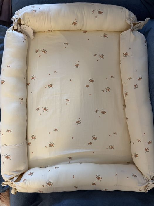 Babynest din bumbac organic