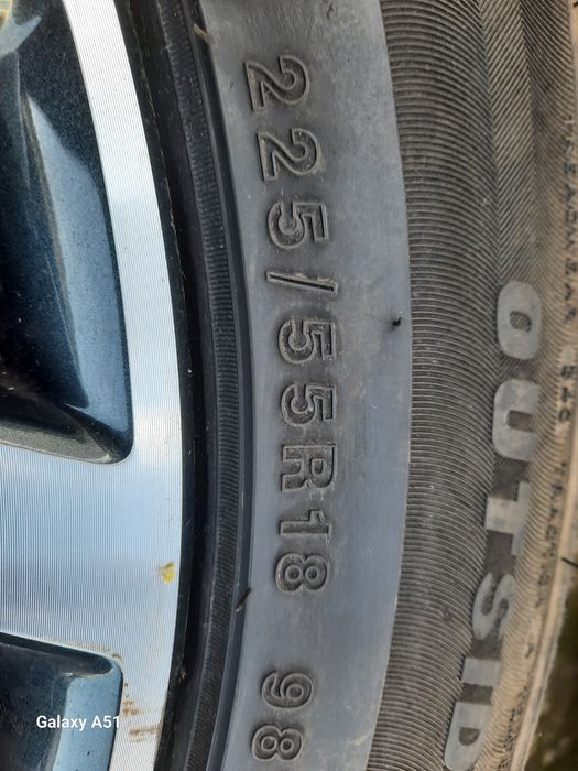 Ляти джанти с гуми за МИЦУБИШИ джип 5×114.3,18цола