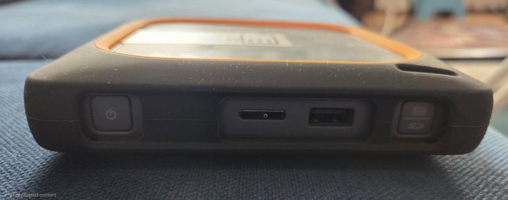 Router mobil My passport wireless (Hardisk SSD)