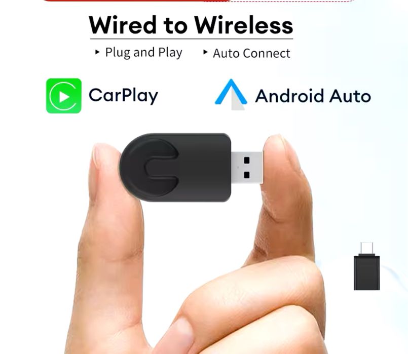 CarPlay Android auto безжичен адаптер