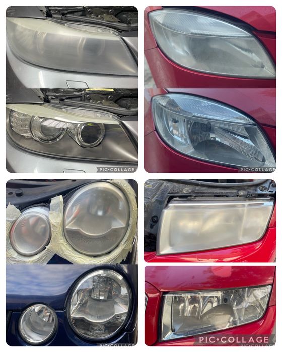 Polish faruri polimerizare(polimer faruri) reconditionare faruri