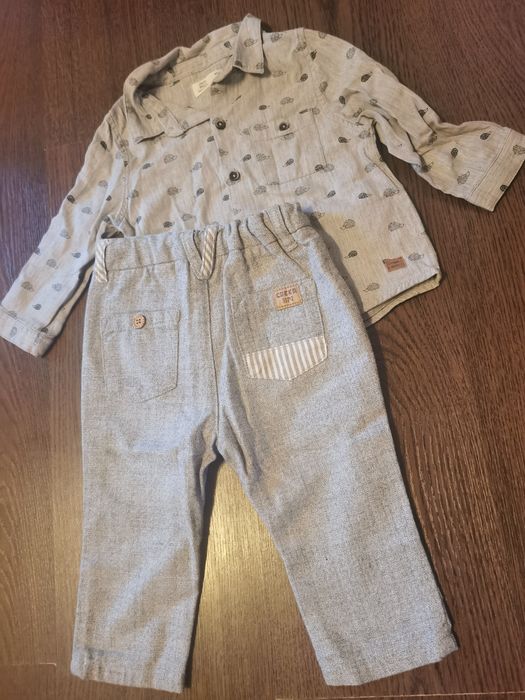 Set Zara Camasa cu pantalon mar 74