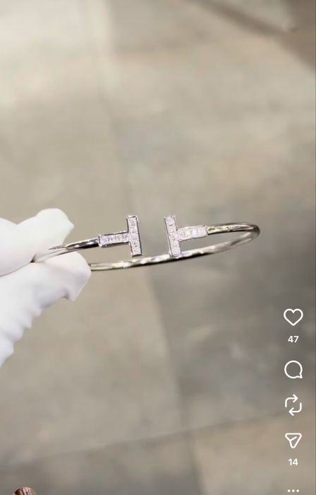 Брасле из серебра 925 пробы