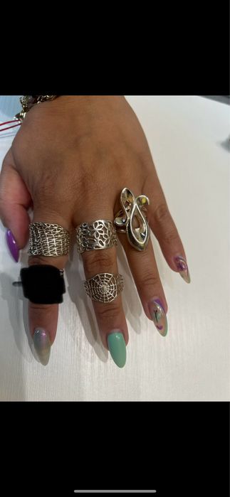 Дамски сребърен пръстен