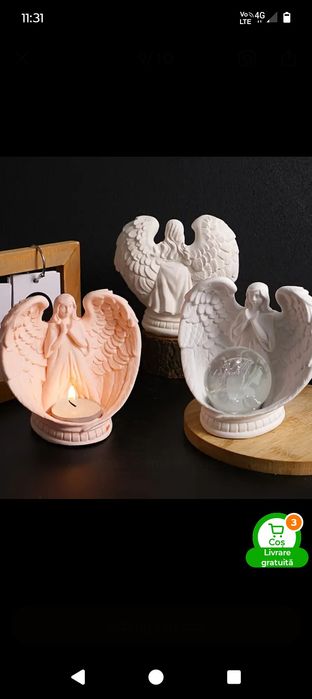 Candela ingeras suport lumanari