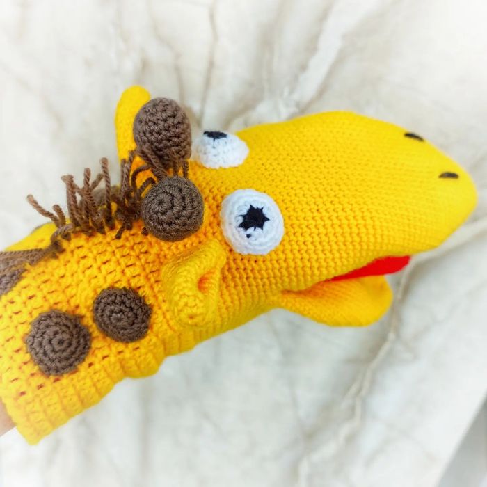 Вязаные игрушки.