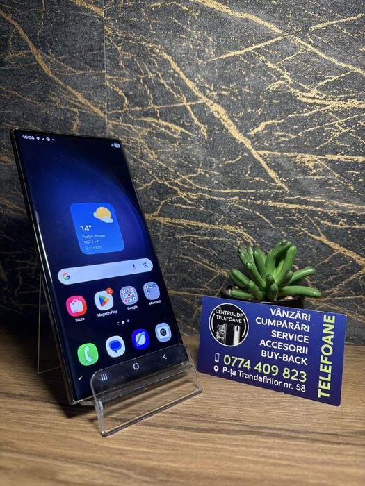 Samsung Galaxy S23 Ultra/256Gb/Garantie 2Ani Centrul de Telefoane/Rate