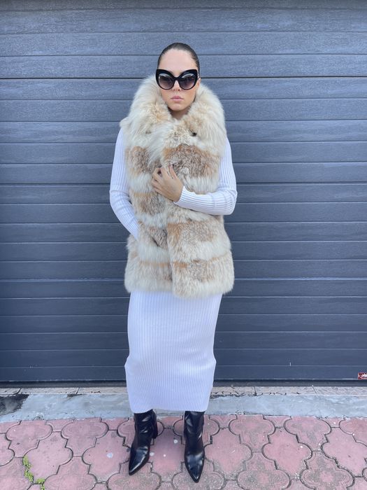 Vesta din blana naturala de lynx