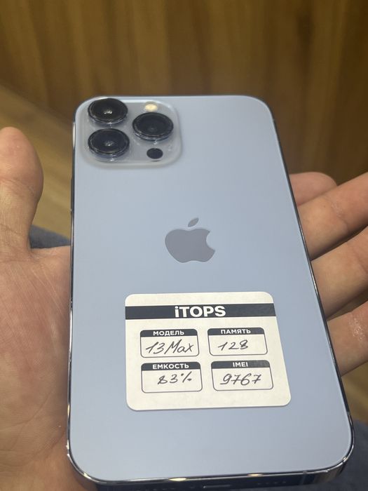 iphone 13 max 128 blue lla 83%