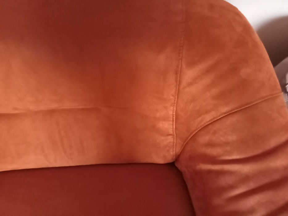 Coltar extensibil-material alcantara-ca nou