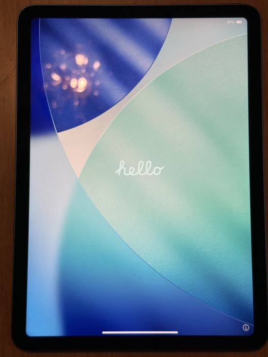 Apple iPad Air 5 (M1) 64gb Blue si Husa Apple Smart Folio