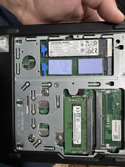 Мини компютър + ГАРАНЦИЯ Lenovo ThinkCentre M90q, Intel Core i5-10500T (2.30GHz, 12MB), Windows 10 Pro 64, 8.0GB, 1x512GB SSD PCIe