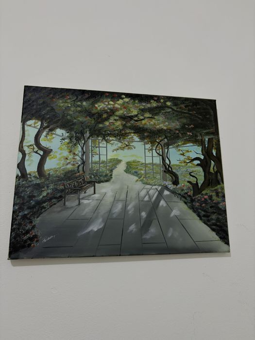 Tablou pictat manual