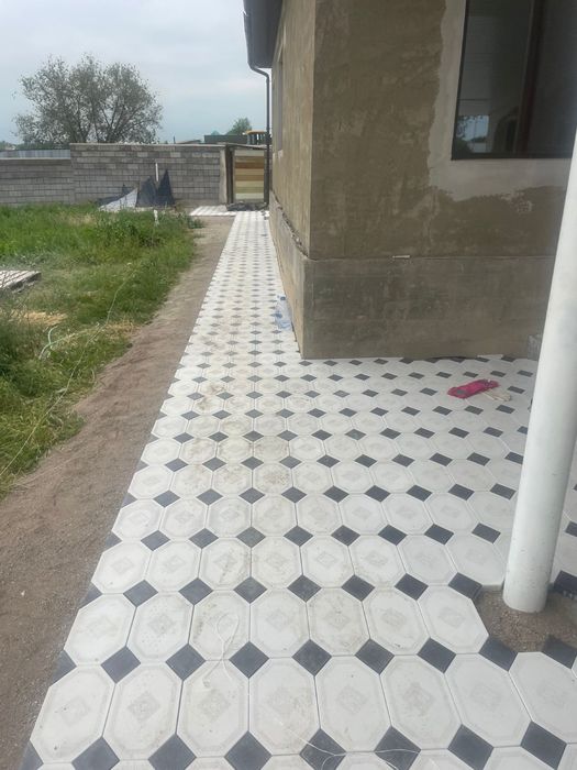 Брусчатка, брущатка, бордюр