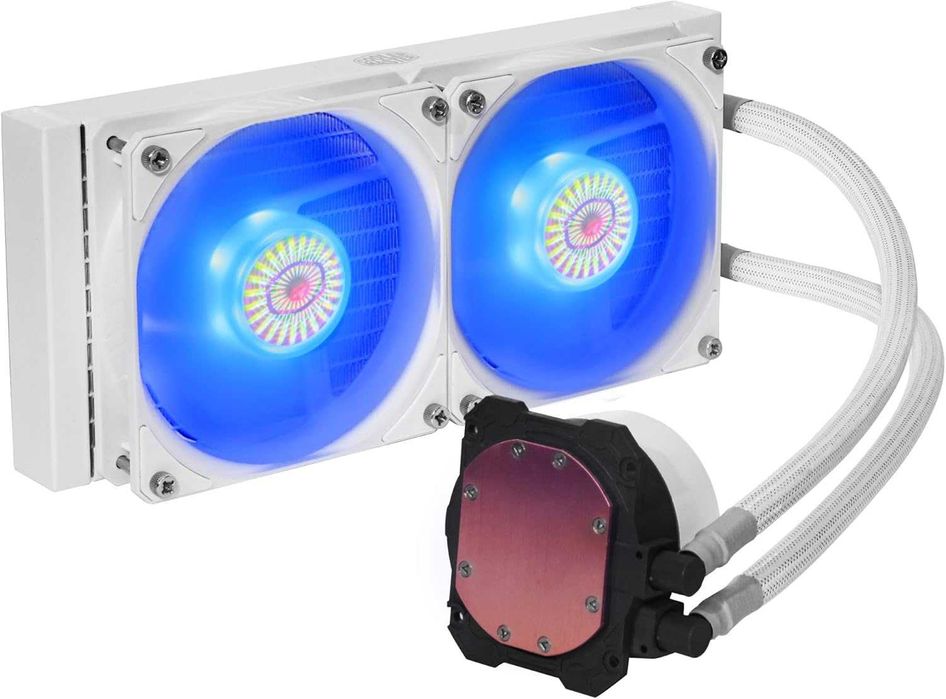 Racire procesor CoolerMaster ML240L V2 RGB White – AIO 240mm