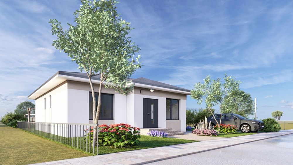 Vand casa Cumpana 3dormitoare,living,bucatarie inchisa,155m2