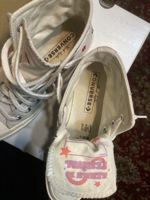 Кеды Converse Chuck Taylor 70 floral размер UK 4,5