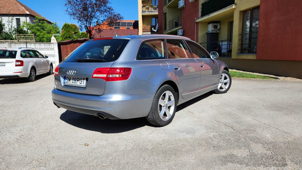 Audi A6 Avant 2.0 TDI 170 CP, Euro 5, 2009, Piele, Mod Sport