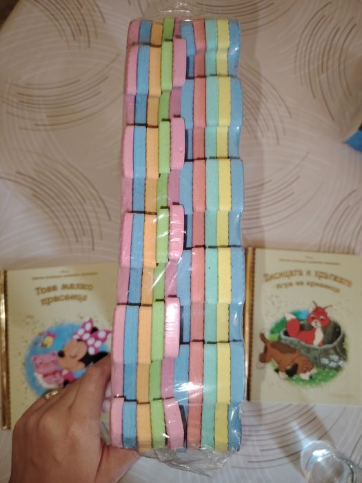 Меко килимче за игра - пъзел + две книжки