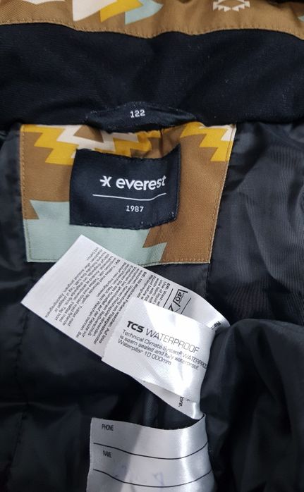 Salopeta iarnă EVEREST, combinezon zăpadă Overall manuși snowboard 122