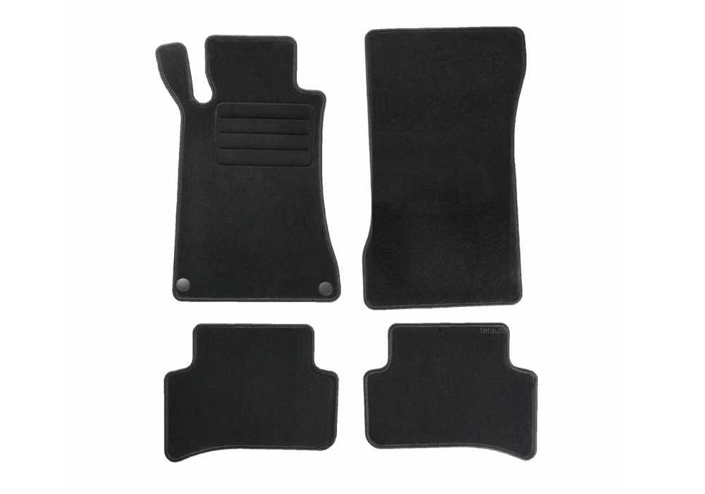 Стелки за Mercedes Benz W203 / Мерцедес в203 4бр. комплект / мокетни