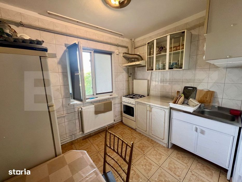 Apartament cu 2 camere, 48 mp, parter, centrala proprie, zona Brestei