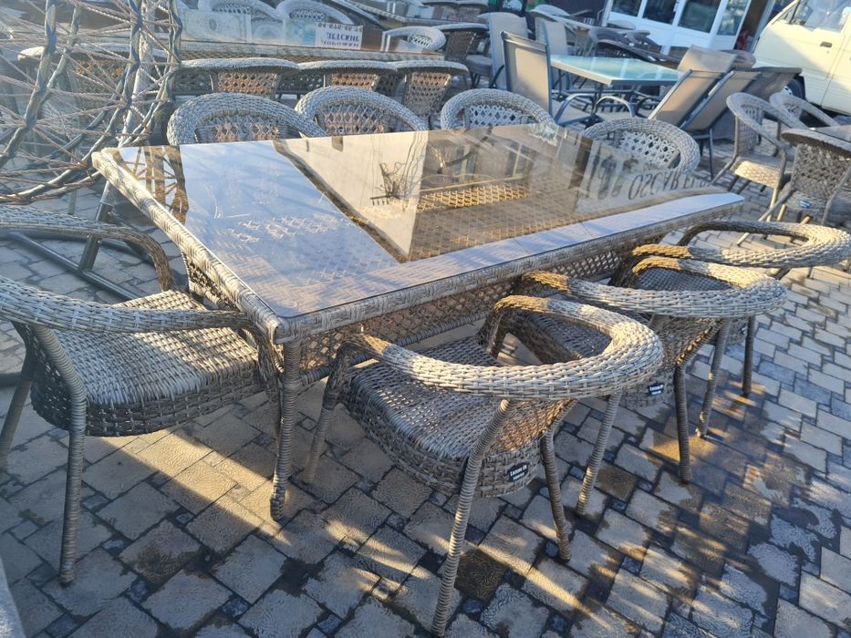 Плетёная мебель комплект 8 персональный 2,×1 размер