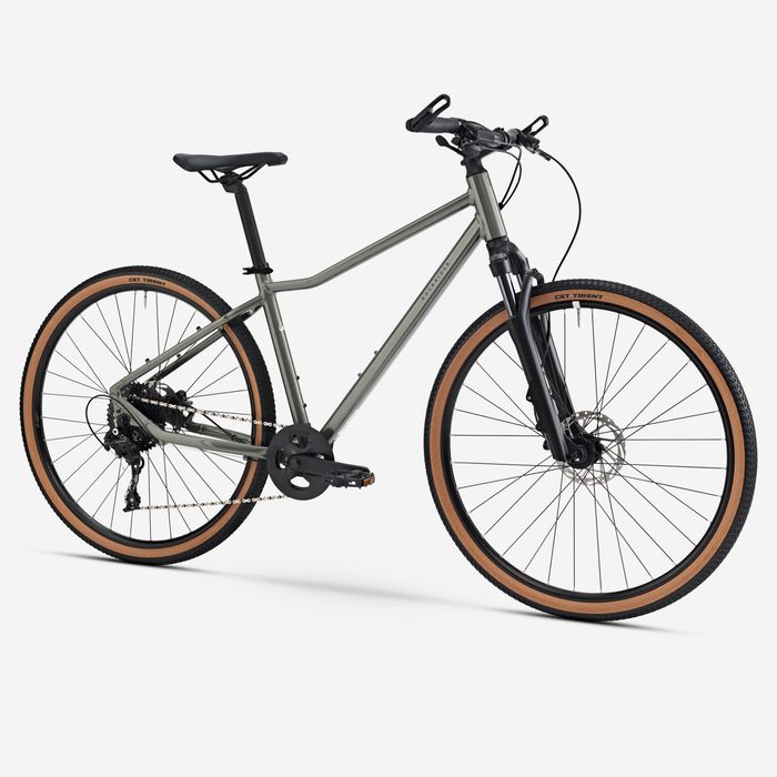 Bicicletă polivalentă cadru înalt Actv - produs resigilat Decathlon
