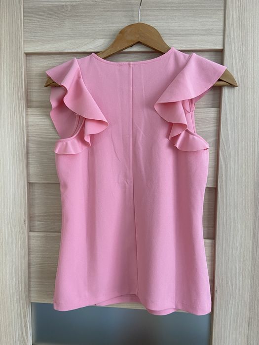 Розова блуза без ръкав Mohito