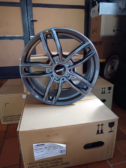 Set 4 jante aliaj noi pe 17 inchi et 40 audi vw Skoda Seat Mercedes MG BMW generație nouă