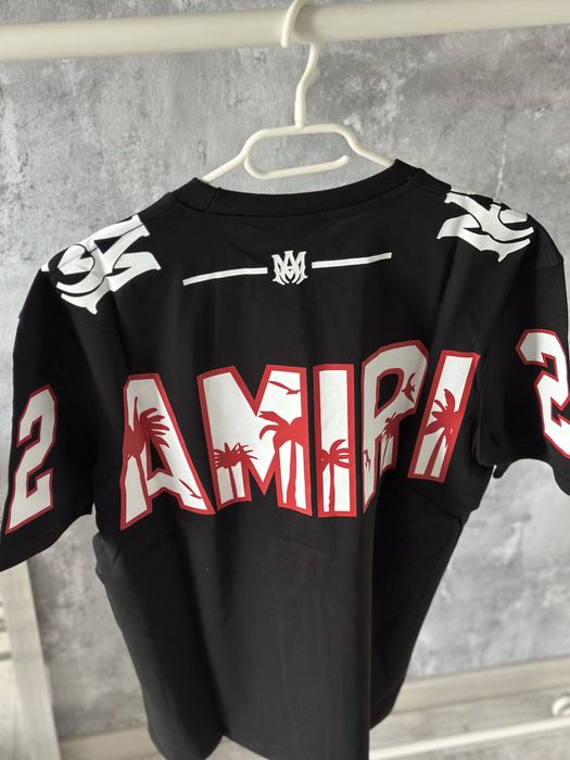 Tricou Amiri OFF White  Palm angels balenciaga