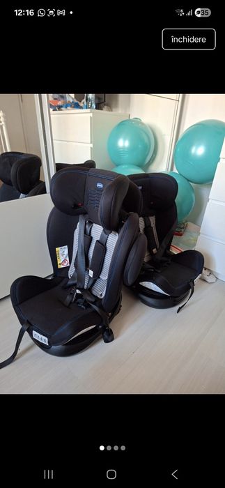 Scaun auto  Chicco 360 isofix