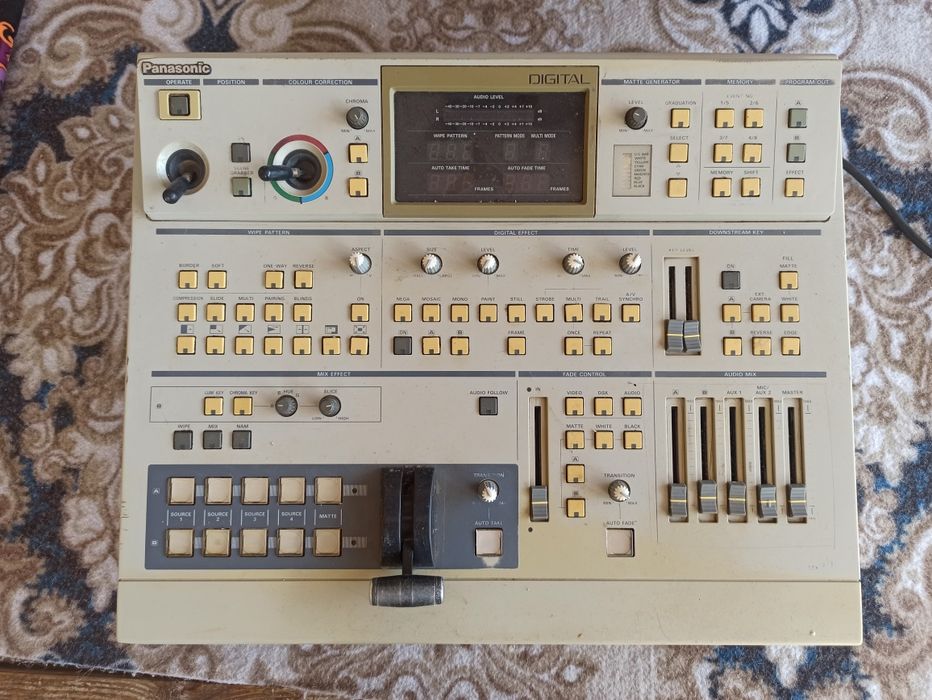 видеомикшер (пульт) Panasonic MIXER MODEL WJ-MX50/B

MODEL WJ-MX50/B